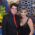 O casal Ione Albuquerque e Paulo Souza