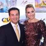 O casal Luiz Claudio Elias e Joanna Elias