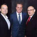 reitor da UEMS, Fábio Edir Costa,Ricardo Ayache e presidente do Tribunal de Justiça, desembargador Paschoal Carmello Leandro