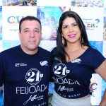 O casal José Augusto Castro Bernardes e Valquíria Marques