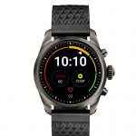 Montblanc_Smartwatch_titanium_front_blackstraps