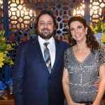 O casal Marcelo Kroetz e Renata Rezende