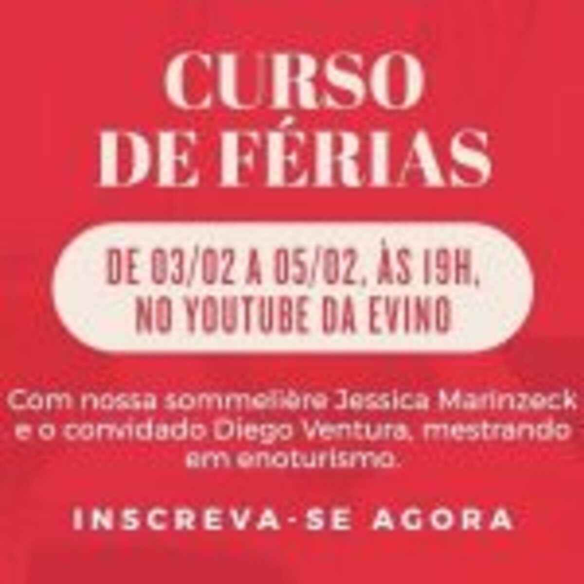 Folheto curso de vinho: Jefferson de almeida