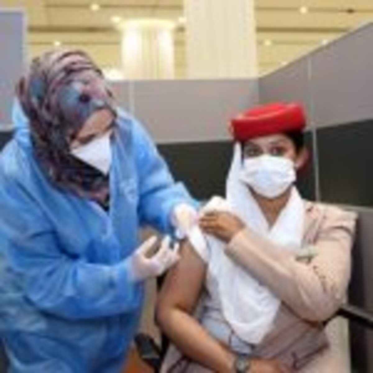 vacinação emirates