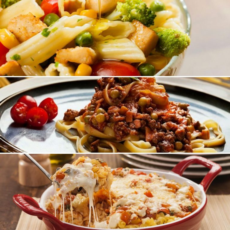 Aprenda três receitas de macarrão práticas e saborosas
