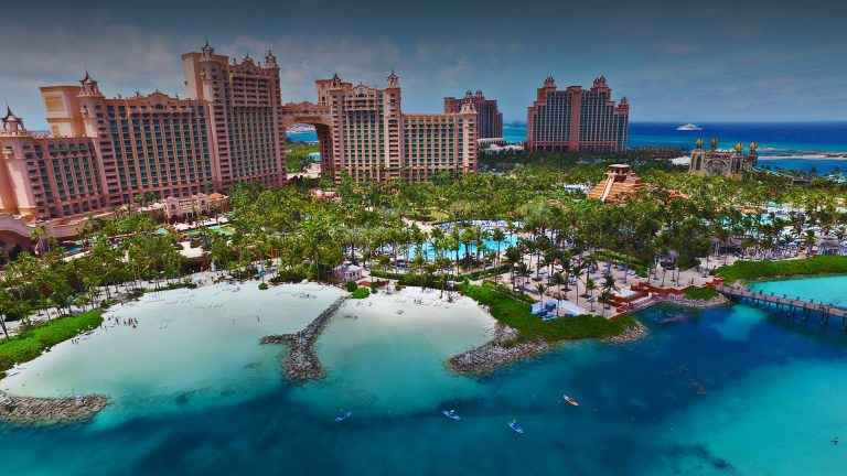 As belas Ilhas de Bahamas