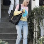 *EXCLUSIVE* Miley Cyrus and boyfriend Maxx Morando hang out at their Los Angeles studio