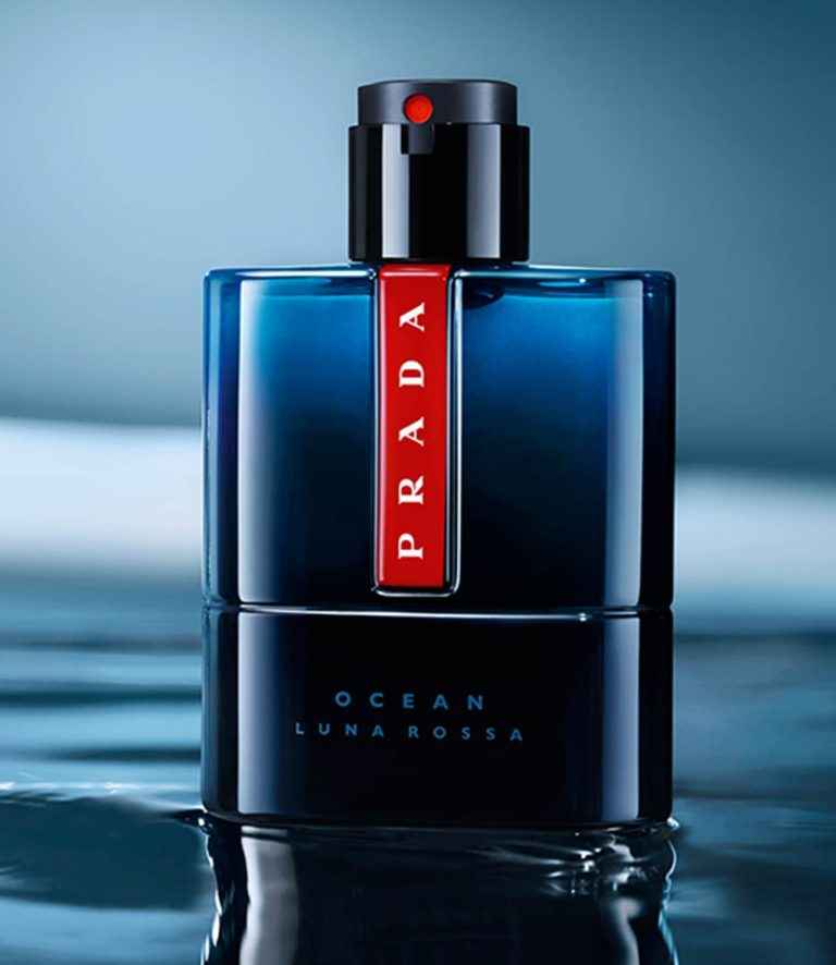Nova fragrância masculina Luna Rossa Ocean