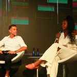 Alexandre Birman e Luanda Vieira