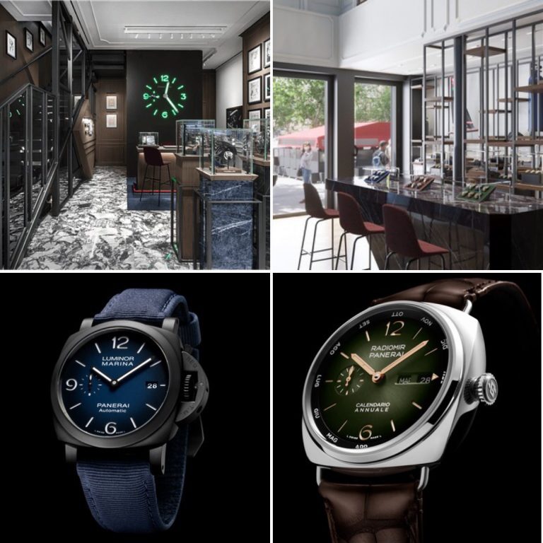 Casa Panerai inaugura novas boutiques em Milão e Paris