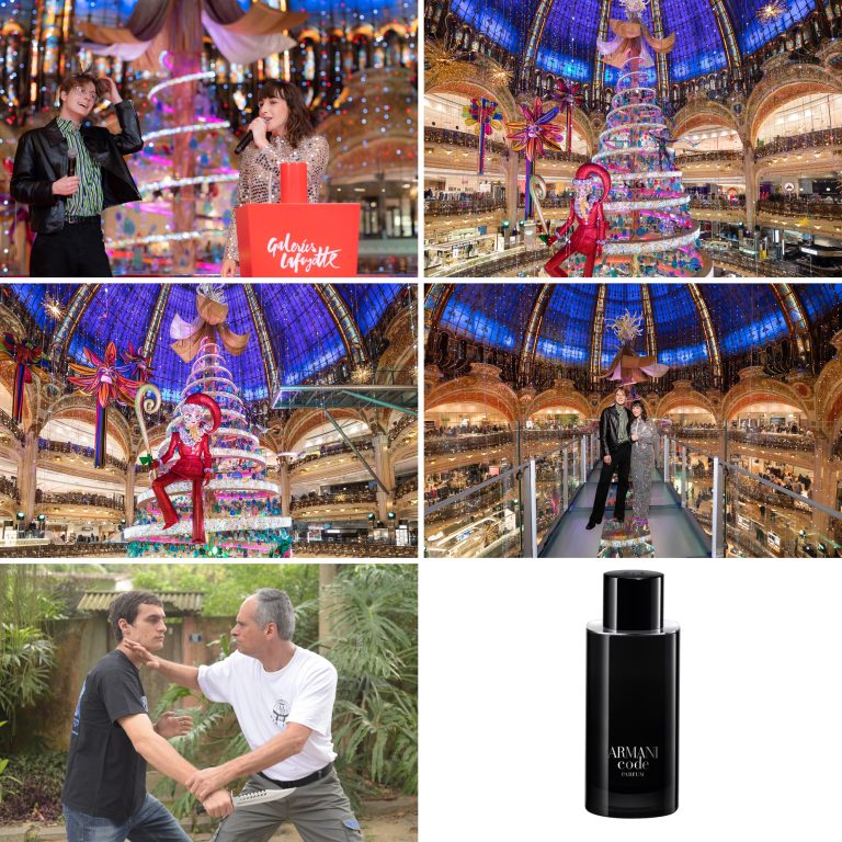 Paris: Galeries Lafayette inaugura sua decoração de Natal