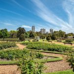 Palermo Park in Argentina, green recreation area