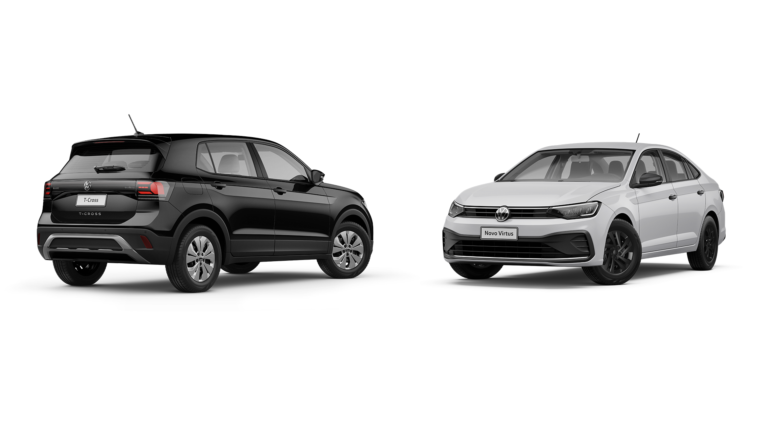 Conheça os novos modelos Virtus e T-Cross Sense
