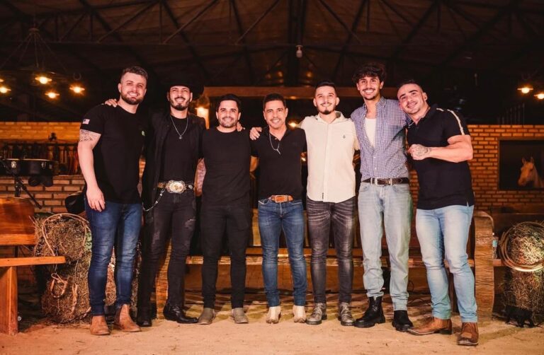 Pedro Paulo e Alex inauguram filial da Roça Music no MS