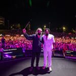 Maestro Eduardo Martinelli, da Orquestra Sinfônica de Campo Grande e Xande de Pilares Crédito @fotoperigo