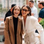 Lily Collins e Izabel Gourlart em Roland Garros Crédito Bilal Zagaoui @boulgates (2)