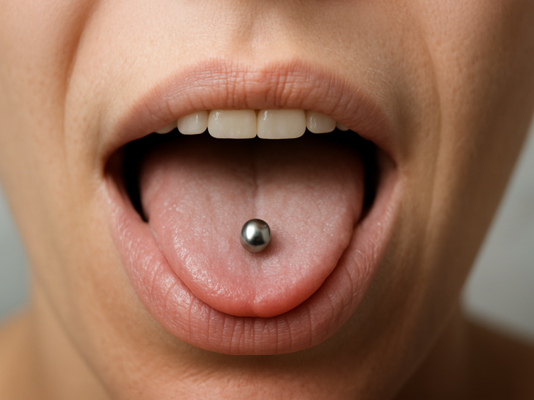 Riscos e cuidados necessários com o uso do piercing bucal
