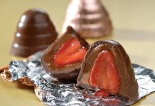 Aprenda a fazer: Bombom Gelado de Morango