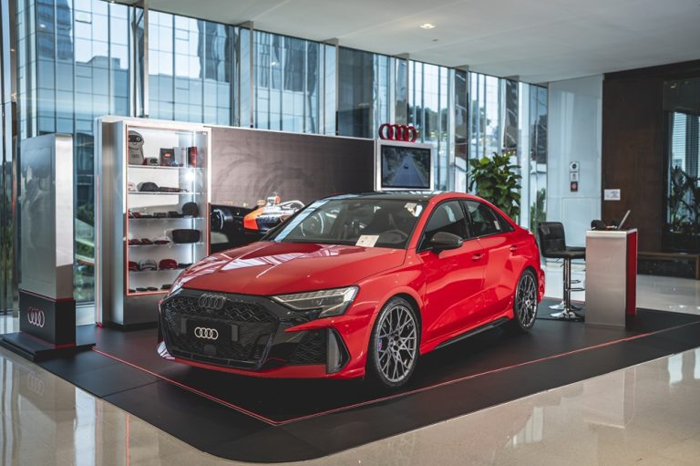 Audi RS 3: o DNA da Fórmula 1 no JK Iguatemi