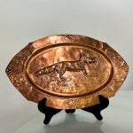Bandeja decorativa 46,2cm (L) x 28cm (P) x 1,6cm (A)
