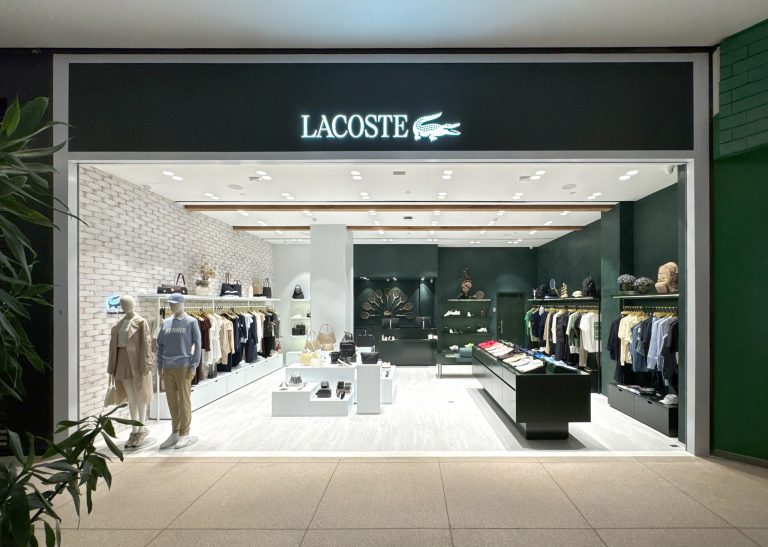 Lacoste inaugura conceito inédito no Cidade Jardim