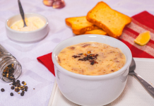 Clássico de inverno: Sopa de Mandioca e Bacon