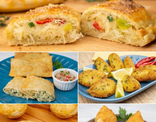 Petiscos de bacalhau é a dica de hoje do Cozinhando para o Jeff