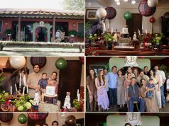 José Bruno celebra seu primeiro ano cercado de amor e emoção