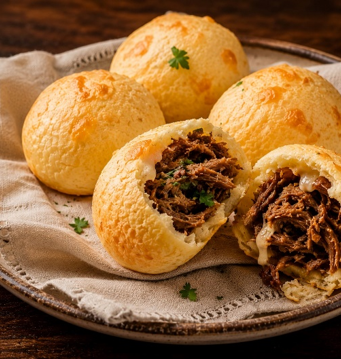 Aprenda a fazer Pão de Queijo com Costela