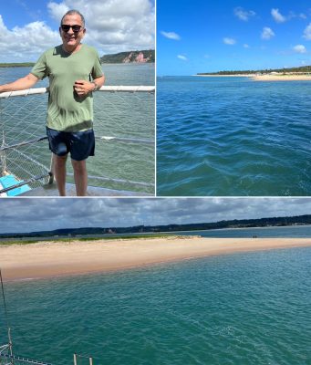 Praia do Gunga: um espetáculo entre o mar, a lagoa e os coqueirais de Alagoas