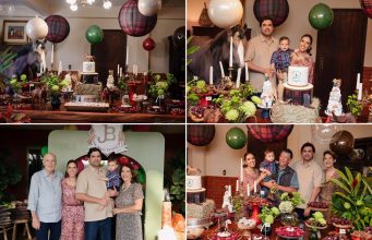 José Bruno celebra seu primeiro ano cercado de amor e emoção
