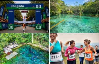 Bonito realiza sua primeira maratona oficial e une esporte, turismo e natureza