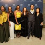 Kamila Camilo, Leila Cocito, Ariane Santos, Antonio Isuperio e Ana Fontes